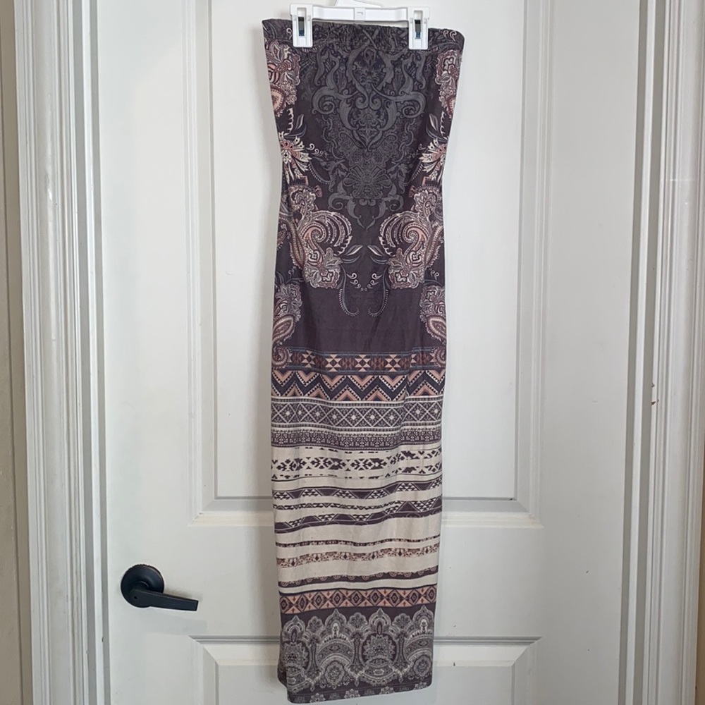 Windsor Strapless Midi Dress XSmall